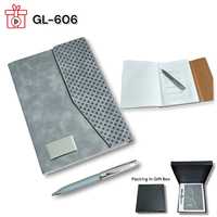 Bloc-notes stylo Combo Set Promotion cadeau d'affaires cahier stationnaire et ensemble de stylos pour offrir aux employés de bureau professeurs d'université