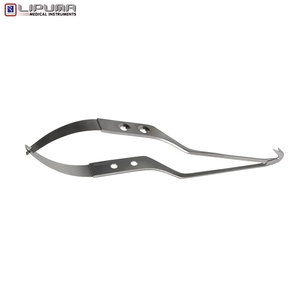 NAGEL Ciseaux chirurgicaux à micro dissection à baïonnette coudée à 125 degrés Longueur 7.5 "Dissection des tissus délicats Instruments médicaux - Product Image 2