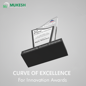 Trofeo Curvo de Acrílico Pulido Personalizado y Duradero para Premios de Excelencia e Innovación, Reconocimiento a Empleados, Grabado, Venta al Por Mayor - Product Image 4