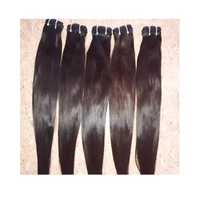 Extensions de cheveux humains vierges indiens crus de 32 pouces Cuticule droite longue de 40 pouces Ondes naturelles alignées Pas cher Longue ligne droite naturelle