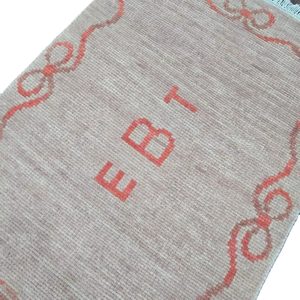 Alfombras de área de algodón antideslizantes Oushak modernas contemporáneas hechas a mano 4x6 5x7 tamaños diseño abstracto alta calidad hogar sala de estar - Product Image 2