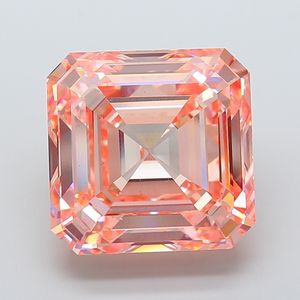 Diamante en Bruto Cultivado en Laboratorio Rising Diamond de 30.11 Ct, Corte Asscher, Color Rosa Intenso, Claridad VS2, Certificado IGI para Joyería - Product Image 1