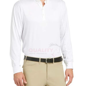 Competencia profesional Camisetas de espectáculo de equitación Slim Fit Diseño elegante Tela de alta calidad Transpirable Cómodo Manga larga - Product Image 1