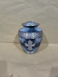 Adult Metal Cremation Urn for Human Ashes | Durable Funeral Memorial Urn | OEM Wholesale Supplier - Product Image 4