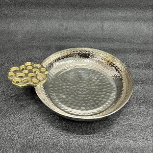 Bol au design de luxe coulé en acier inoxydable et aluminium pour servir le dessert et le gâteau pendant la saison du Ramadan - Product Image 6