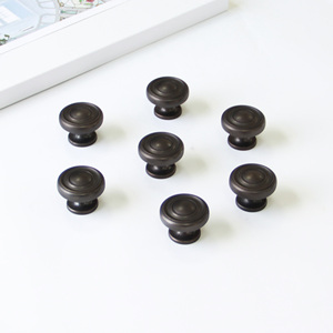 Contemporary Durable Zinc Eco-Friendly Round Cabinet <b>Knob</b> <b>Drawer</b> <b>Pull</b> Handle with Easy Installation for Office Building - Product Image 2