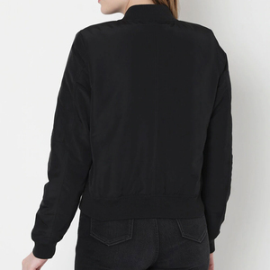 Chaquetas Bomber de talla grande para mujer Chaquetas Bomber de secado rápido para mujer Chaquetas Bomber para mujer al por mayor con tamaño y logotipo personalizados - Product Image 3