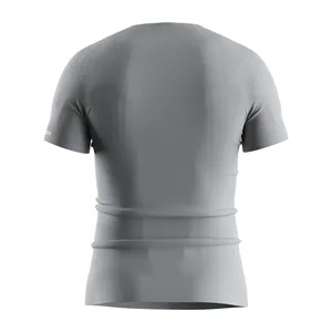 เสื้อคอมเพรสชั่นพรีเมียมสำหรับผู้ชาย ปักลายเทอร์รี่ ผู้ผลิตขายส่ง - Product Image 2