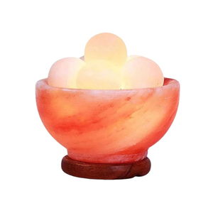 Cuencos de Fuego del Himalaya Premium, Lámpara de Sal Rosa, Cuenco de Roca Tallado a Mano, Artesanía Natural, Tacto Real, para Fiestas y Bodas, IMPEX PAKISTAN - Product Image 1