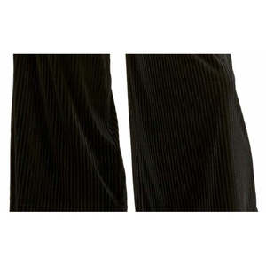 Pantaloni in velluto a coste neri da donna Rachel Roy, casual, a vita alta/bassa, anti-pilling e traspiranti, taglia L - Product Image 3