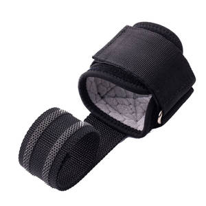 Men's Fitness <b>Gym</b> Straps Spandex Weight Lifting <b>Wrist</b> <b>Wraps</b> with Neoprene Padding for Deadlift & Powerlifting - Product Image 6