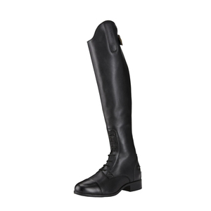 Bottes d'équitation en cuir pour hommes, longues, à fermeture éclair, en cuir véritable, chaussures hautes, cuir de haute qualité, respirantes, bottes d'équitation - Product Image 1
