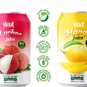 100% Jus de fruits de goyave rose naturel frais 330ml 100% bouteille d'eau-Boisson en gros boisson gazeuse/marque privée-échantillon gratuit - Product Image 2