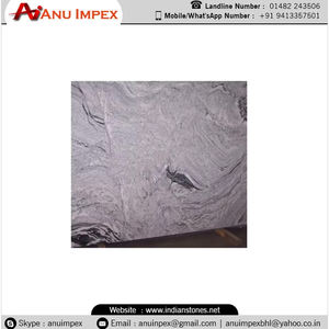 Azulejo y bloque pulidos naturales de piedra de granito blanco Vizconde de alta calidad para encimeras de cocina modernas - Product Image 4