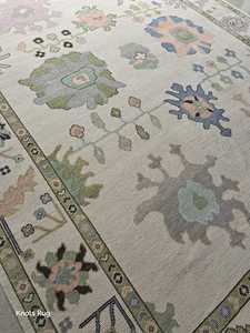 พรมปักลายอูชักคุณภาพสูง ดีไซน์สวยงามทันสมัย เหมาะสำหรับห้องนั่งเล่น โรงแรม ห้องละหมาด ทางเดิน ผลิตจากขนสัตว์และไหม สำหรับวัยรุ่น - Product Image 2