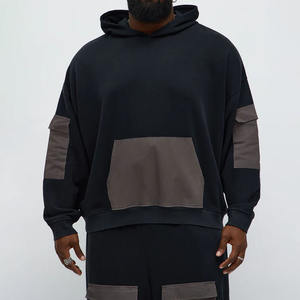 High Quality Men's <b>Hoodies</b> Oversized Unisex Oversized Cotton Blank <b>Hoodies</b> Heavyweight 350g Men <b>Hoodies</b> Custom Manufacturers - Product Image 1