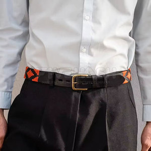 Cinturón de cuero genuino hecho en fábrica a precio de mayorista para hombre, cinturón de cuero de vaca. - Product Image 5