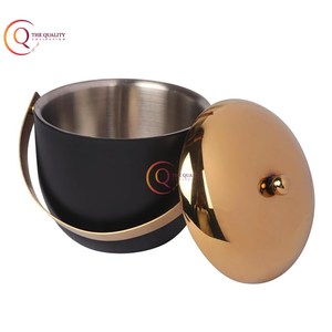 Cubo de botella de vino de Metal pulido con espejo de último diseño, Calidad exclusiva, hecho de acero inoxidable, cubo de hielo para vino - Product Image 5