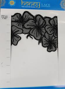 ลูกไม้ปักลายดอกไม้สีสันสดใสพร้อมดีไซน์ที่ซับซ้อนสำหรับงานแฟชั่นงานประดิษฐ์และของตกแต่งบ้าน - Product Image 4