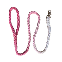 Laisse pour chien noire réglable, accessoire élégant pour animaux de compagnie, pour chiens de petite et moyenne taille, coton solide de luxe, personnalisable, durable, pour l'extérieur