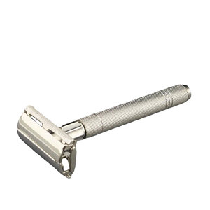 Suministro Directo de Fábrica, Maquinillas de Afeitar de Seguridad de Acero Inoxidable de Alta Calidad, Ligeras, Reutilizables y Duraderas, Gran Venta, MOQ Bajo - Product Image 1