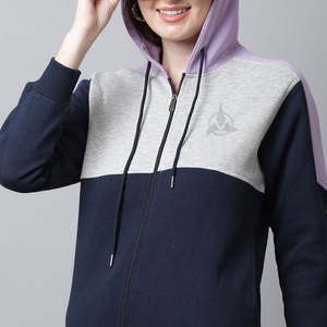 2025 nuevo estilo, chándales para mujer, chándales teñidos lisos con estampado personalizado para mujer, chándales hechos al por mayor de algodón y poliéster para mujer - Product Image 5