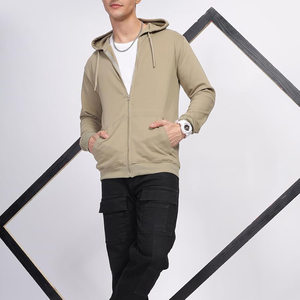 Sweat à capuche zippé pour homme tendance et très vendu, fabriqué au Pakistan, 100% coton polaire, personnalisable, haute qualité - Product Image 5