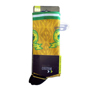 Calcetines de Fútbol Estilo Jersey del Mamelodi Sundowns, Impresión 3D, Transpirables, de Secado Rápido, Hasta la Rodilla, Personalizados para Niños - Product Image 3