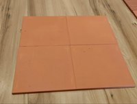 Carrelage en argile naturelle-Carrelage rouge-Carrelage de carrière rouge Céramique pour l'extérieur Absorption d'humidité et d'eau