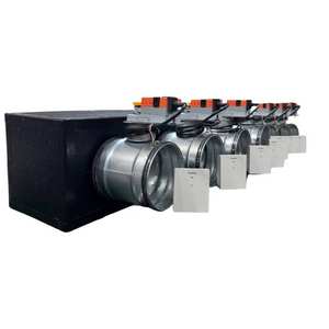 Sistema HVAC Doméstico de Plenum Ductado con Unidad de Control de Persianas Motorizadas Wi-Fi de 7 Zonas e Interfaz Siemens - Product Image 5