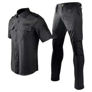 Custom Security Guard Official Hi <b>Vis</b> <b>Polo</b> <b>Shirt</b> Reflective Uniforms Plus Size Unisex Workwear Work Suit Series With Pocket - Product Image 1
