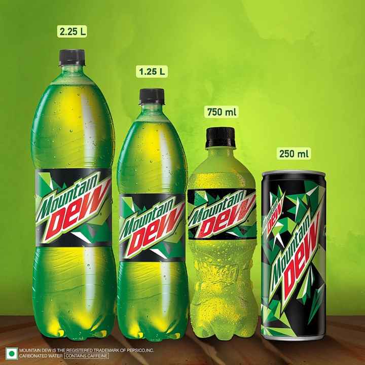 Wholesale Best Seller Mountain Dew Regular 320ml Energy Carbonated Drink