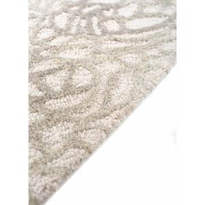 พรมขนสัตว์สีงาช้าง Pathways Ivory Wool Rugs แบบทัฟท์ด้วยมือ ลาย Abstract สำหรับห้องนั่งเล่น รูปทรงสี่เหลี่ยมผืนผ้า ขนาด 4 เมตร สำหรับปูพื้นทางเดินหรือทางเข้า ความหนา 10 มม. รุ่น Tnc-1253 - Product Image 4