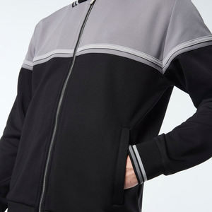 Chándal de invierno con logotipo personalizado, chándal de felpa francesa, chándal de algodón de lana transpirable de peso pesado para hombres - Product Image 4