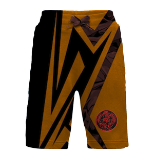 Conjunto corto de Camiseta con cuello en V de talla grande de alta calidad para hombre 2025 ropa de calle personalizada conjuntos de pantalones cortos bordados de estilo callejero - Product Image 2