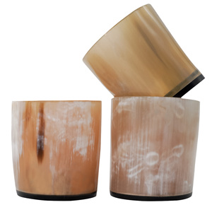 Taza de cuerno de búfalo Natural hecha a mano de alta calidad, variación de Color Natural, recuerdo duradero náutico de animales para beber tradicional - Product Image 3