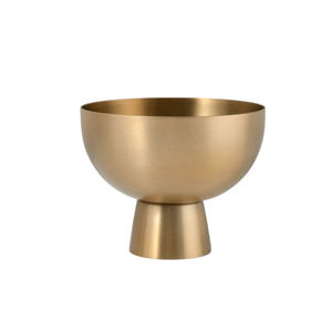 Elegance Hammered Steel Stand Tableware Serving Bowl Unique Design For <b>Hotel</b> <b>Supplies</b> Wedding Use At Wholesaler Price - Product Image 6