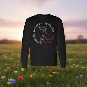 T-shirt à manches longues commémoratif pour la perte d'un bien-aimé Pembroke Welsh Corgi – Produit promotionnel - Product Image 3