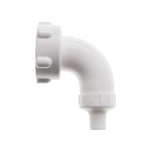 Brkle GmbH Curva de tubo blanco con tapa modelo 8548-0020 para uso industrial y de laboratorio para tubos compuestos Alemania - Product Image 1