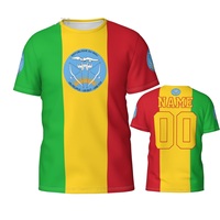 Camiseta de Fútbol Unisex Personalizada al por Mayor, Último Diseño, Sublimación, Manga Corta, Logotipo Frontal, Corte Automatizado, Servicio OEM para Adultos