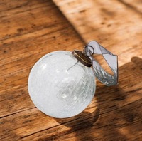 Premium Rot-Gold Weihnachtsbaum Glas-Kugel-Ornament Luxuriöse Hängedekoration |   Festliche Feiertagsdekoration für Zuhause, Party und Weihnachtsgeschenke