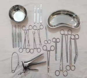 Ensemble de chirurgie de laparotomie de base de haute qualité en acier inoxydable 104 pièces Instruments Instruments chirurgicaux de base CE ISO approuvé - Product Image 4