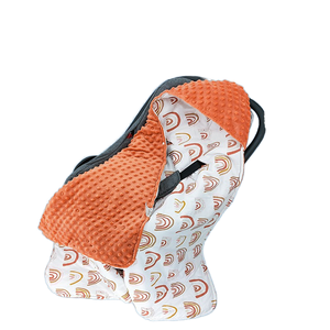 Nouvelle couverture d'emmaillotage pour bébé en coton 100% tricoté avec des motifs personnalisés, points minky, pour les nouveau-nés - Product Image 2