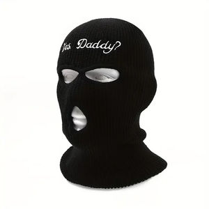 Gorras de punto de secado rápido con logotipo de diseñador, gorros antiestáticos plegables con protección UV, retención de calor para invierno - Product Image 3