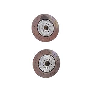 Paire de disques de frein M156E pour MASERATI Levante Série (16>) Essence 3.0 - Product Image 1