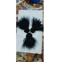 Paquets de cheveux de trame à la machine avec une texture douce et rebondissante conçus pour les installations de tissage sans couture avec une brillance naturelle