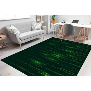 Tapis à code binaire - Tapis imprimé avec motif informatique, tapis à poils doux - Product Image 4