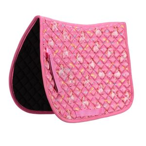 Selle en cuir américaine avec logo personnalisé Tapis de selle pour cheval d'anglais occidental Produits équestres Tapis de course à dos nu pour l'équitation - Product Image 2