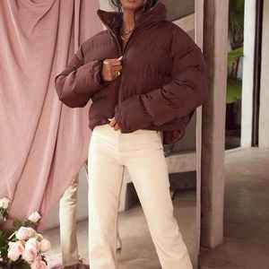 Manteau de veste à bulles d'air surdimensionné pour femmes d'hiver personnalisé pour dames 2022 - Product Image 2