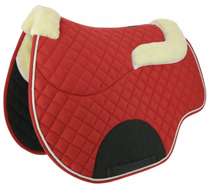 Tapis de selle d'équitation de style occidental de haute qualité, conçu sur mesure, doublure en polaire avec remplissage en coton Service d'usine OEM - Product Image 6